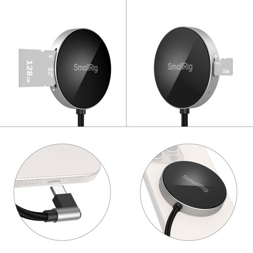 SmallRig 4869 SD 3.0 / Micro SD Kart Hafıza Kartı Okuyucu