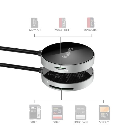 SmallRig 4869 SD 3.0 / Micro SD Kart Hafıza Kartı Okuyucu