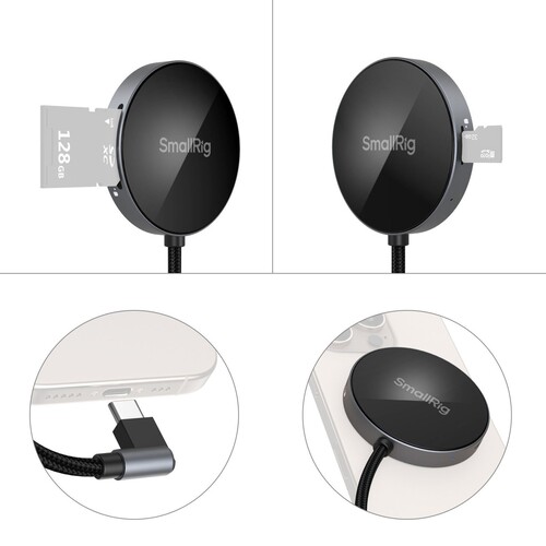 SmallRig 4870 SD 4.0 / Micro SD Kart Hafıza Kartı Okuyucu