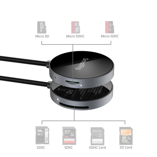 SmallRig 4870 SD 4.0 / Micro SD Kart Hafıza Kartı Okuyucu