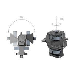 SmallRig 4886 Döner ve Eğim Ayarlanabilir Monitör Desteği 1/4''-20 Vida - Thumbnail