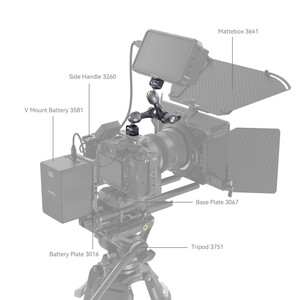 SmallRig 4899 Rosette Magic Arm (7'') 3/8”-16 ARRI Konumlandırma Vidası - Thumbnail