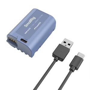 SmallRig 4906 DMW-BLK22 USB-C Şarj Edilebilir Kamera Pili - Thumbnail