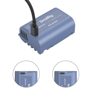 SmallRig 4906 DMW-BLK22 USB-C Şarj Edilebilir Kamera Pili - Thumbnail
