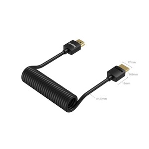 SmallRig 4963 Sarmal HDMI Veri Kablosu (A'dan A'ya) - Thumbnail