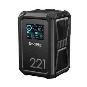 SmallRig 4985 X221 X-Touch Smart Üçlü Korumalı 1,5 m Düşmeye Dayanıklı, IP54 Su Geçirmez / Toz Geçirmez) V-Mount Batarya - Thumbnail