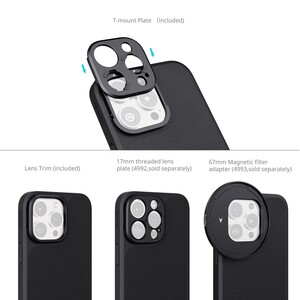 SmallRig 4987 iPhone 16 Pro Max FilMov Hafif Fotoğrafçılık Kılıf Seti - Thumbnail
