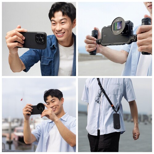 SmallRig 4988 iPhone 16 Pro FilMov Hafif Fotoğrafçılık Kılıfı Seti