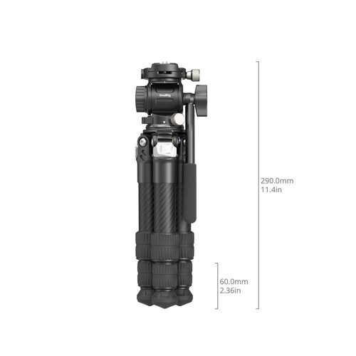 SmallRig 5025 Karbon Fiber Masaüstü Tripod Seti
