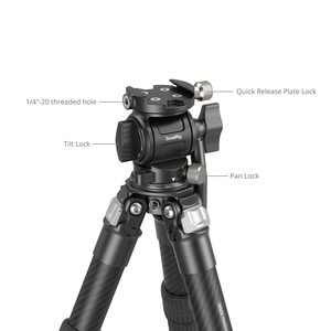 SmallRig 5025 Karbon Fiber Masaüstü Tripod Seti - Thumbnail