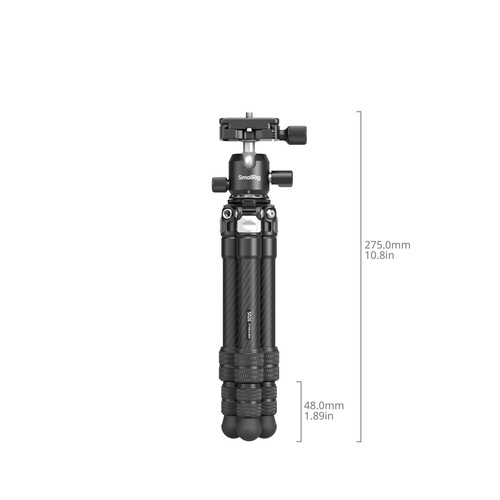 SmallRig 5026 Karbon Fiber Cep Tripod Seti