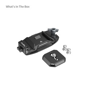 SmallRig 5053 Hızlı Çıkarma Montaj Plakalı Kamera Klipsi Kiti - Thumbnail