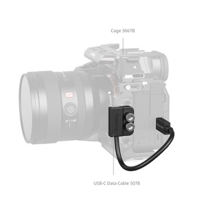 SmallRig 5078 USB-C Veri Kablosu (Erkek - Dişi) - Thumbnail