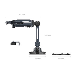 SmallRig 5123 DJI Osmo Pocket 3 / GoPro HERO13 / Insta360 X4 için mini Amortisör Kolu - Thumbnail