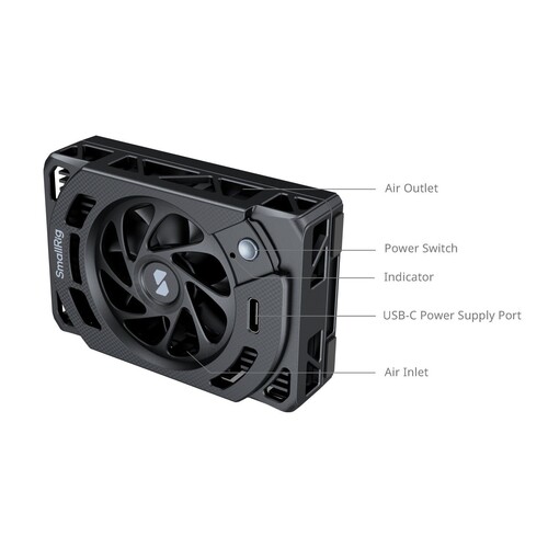 SmallRig 5152 Sony Seçili Kameralar için Soğutma Fanı