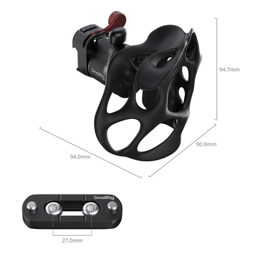 SmallRig 5243 ImageGrip'' Serisi NATO Kelepçeli Sıvı Tutma Kolu (Sağ Taraf)