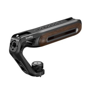 SmallRig 5252 Ahşap Üst Sap, 1/4''-20 ve ARRI 3/8''-16 Konumlandırma Vidası ile Birlikte - Thumbnail