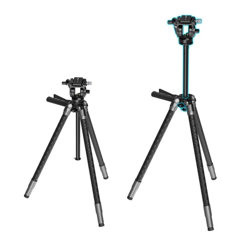 SmallRig 5305 X Potato Jet TRIBEX SE Hidrolik Tripod