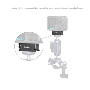 SmallRig 5437 GoPro Hero Black 13 için Hızlı Çıkarma Adaptör Montajı - Thumbnail