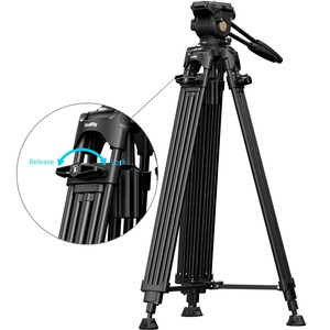 SmallRig 5442 FSD14 FreeSpeed Alüminyum Alaşımlı Video Tripod - Thumbnail