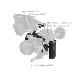 SmallRig 5468 Nikon ZR (Gelişmiş Sürüm) için Kafes Kiti - Thumbnail