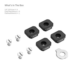 SmallRig 5472 Metal Ayak Bağlantılı Montaj Plakası (4 adet) - Thumbnail