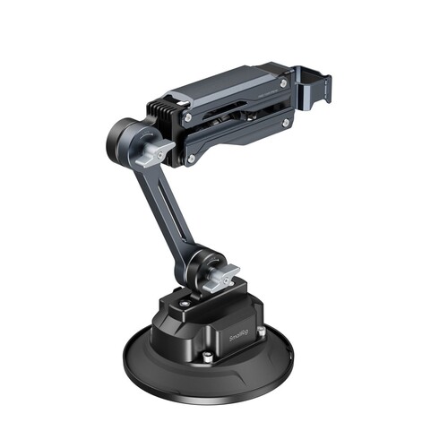 SmallRig 5507 DJI Osmo Pocket 3 / GoPro HERO13 Black / Insta360 X4 için Elektronik Vantuzlu Şok Emici Destek