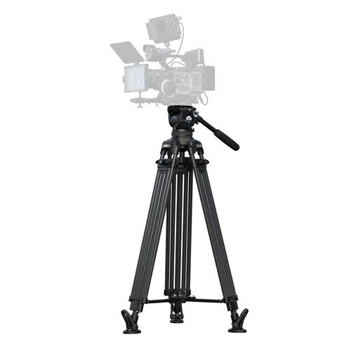 SmallRig 5578 FSD18 FreeSpeed ​​Ağır Hizmet Tipi Karbon Fiber Tripod