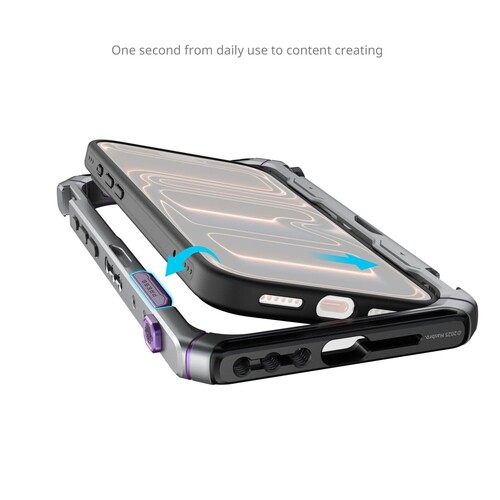 SmallRig 5584 Megatron Edition iPhone 17 Pro Max için Çift El Tipi Mobil Cihaz Kiti