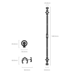 SmallRig 5626 Masaüstü Sihirli Kol Yengeç Şeklinde Kelepçe Kiti (MagSafe Uyumlu Sürüm) - Thumbnail