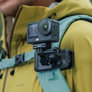 SmallRig 5722 Aksiyon Kameraları için Sırt Çantası Klipsi - Thumbnail