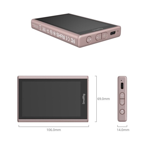 SmallRig 5746 Kablosuz Ekran Yansıtma Adaptörü (Selfie Kiti)