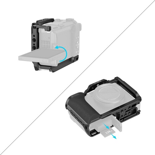 SmallRig 5807 Canon PowerShot V1 için Kafes (Siyah)