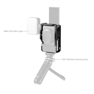 SmallRig 5807 Canon PowerShot V1 için Kafes (Siyah) - Thumbnail