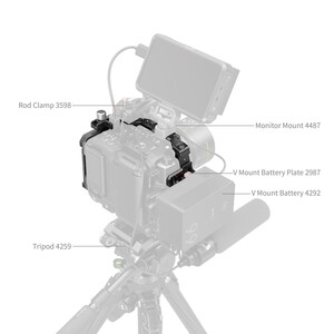 SmallRig 5810 Canon EOS C80 için Kafes - Thumbnail