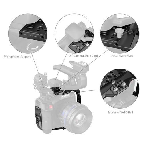 SmallRig 5810 Canon EOS C80 için Kafes