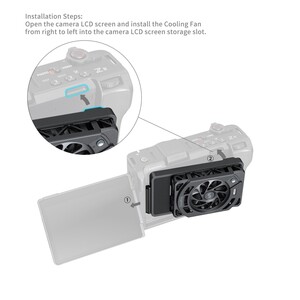 SmallRig 5874 Nikon ZR için Soğutma Fanı - Thumbnail