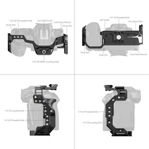 SmallRig 5954 ''HawkLock'' Hızlı Çıkarma Canon EOS R6 Mark III / R6 Mark II için Kafes - Thumbnail
