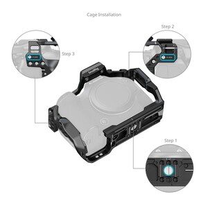 SmallRig 5954 ''HawkLock'' Hızlı Çıkarma Canon EOS R6 Mark III / R6 Mark II için Kafes - Thumbnail