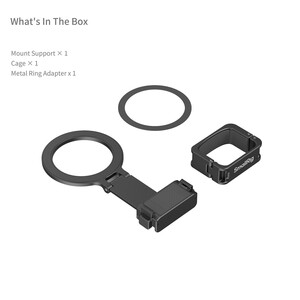 SmallRig 6004 DJI Osmo Pocket 4P / 4 / 3, Xtra Muse ve Cep Telefonları için Takılabilir Destek Aparatı - Thumbnail