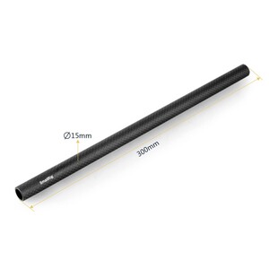 SmallRig 851 15mm Karbon Fiber Çubuk - 30cm 12 inç (2 adet) - Thumbnail