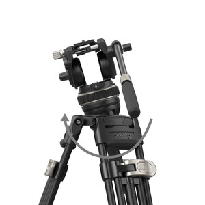 SmallRig 3989 AD-100 Video Kamera Karbon Fiber Tripod Kiti - Thumbnail