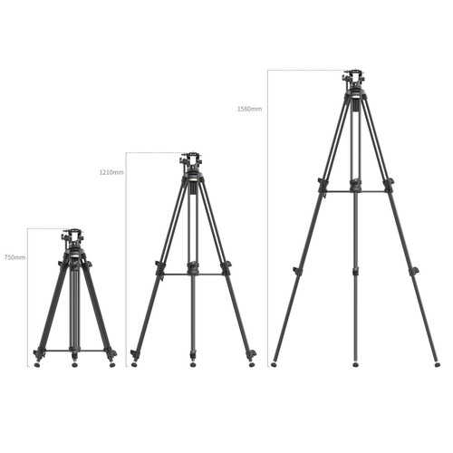 SmallRig AD-50 4684 Hafif Video Tripod Lite