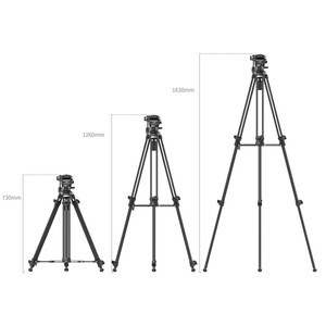 SmallRig AD-50 4685 Hafif Video Karbon Fiber Tripod - Thumbnail