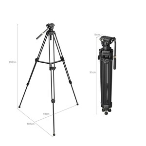 SmallRig AD-80S 5111 Profesyonel Video Tipi Tripod Kiti - Thumbnail