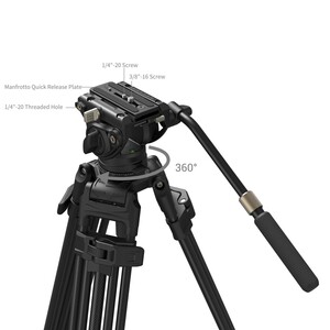 SmallRig AD-80S 5111 Profesyonel Video Tipi Tripod Kiti - Thumbnail