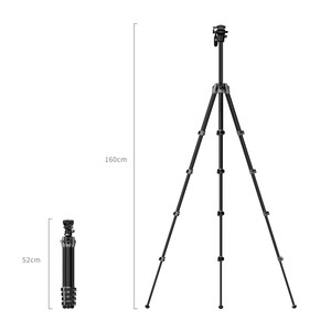 SmallRig AP255Pro 5477 Taşınabilir Karbon Fiber Video Tripodu - Thumbnail