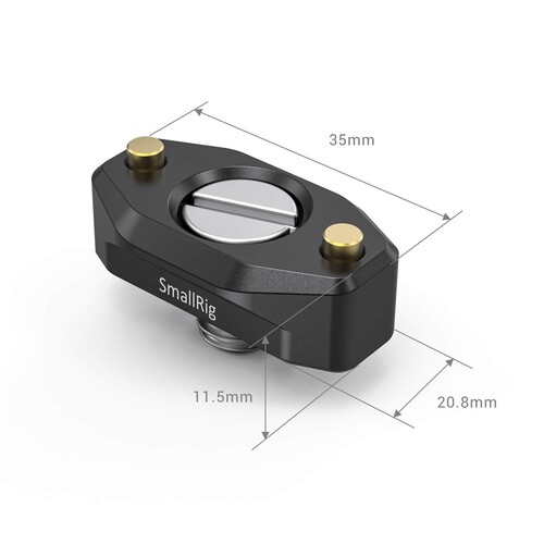 SmallRig BUN2501B NATO Rayı ARRI Konumlandırma Vidası