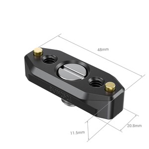 SmallRig BUN2521B NATO Rayı ARRI Konumlandırma Vidası - Thumbnail