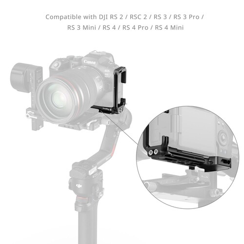 SmallRig Canon 5962 EOS R6 Mark III / R6 Mark II için AirTag Yuvalı L Şekilli Montaj Plakası